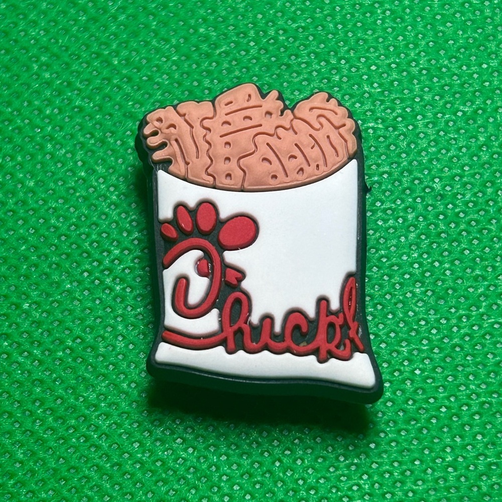 🌼 (5/$10 or 10/$15) NEW “Chick-fil-a LOVER” Croc Charm Collection